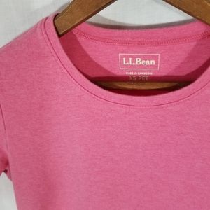 Llbean pink tshirt